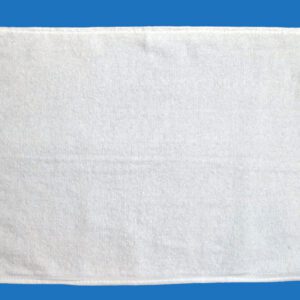 White Color Rally Towel Velour Sports Towel