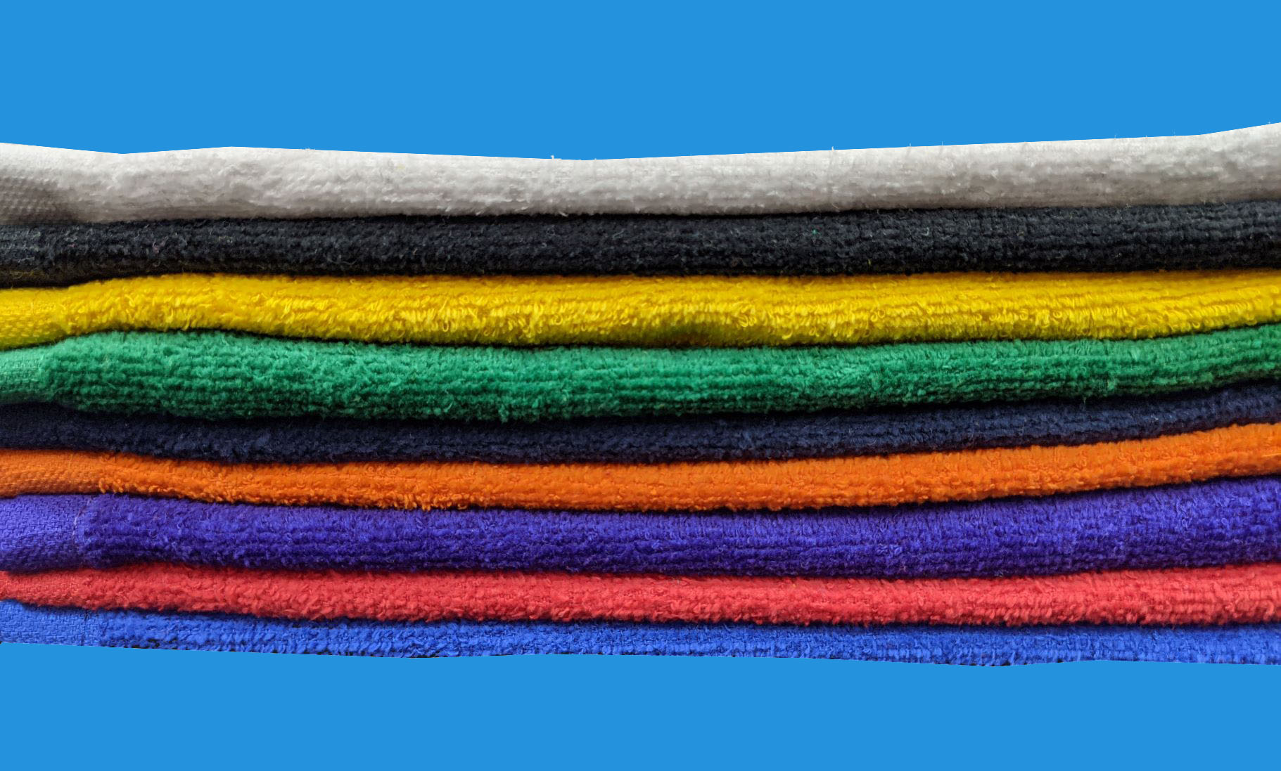 Microfiber Bar Mop Towels, 14 x 18, 275 gsm