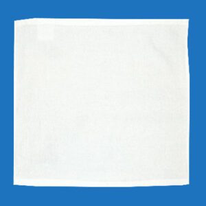 A White Sports Terry Cotton Rally Towel