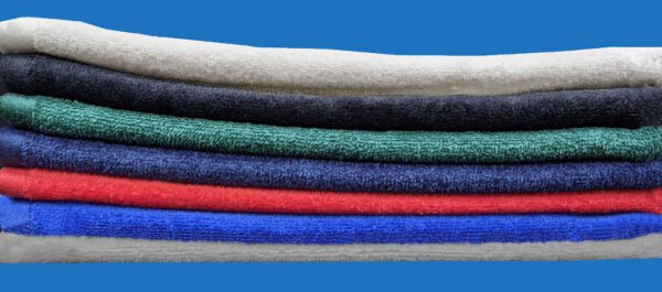A Stack of Hand Towels of Different Colors Copy