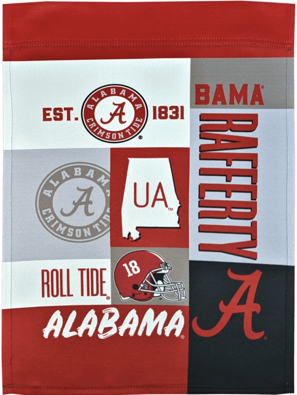 A Roll Tide Alabama Double Sided Garden Flag